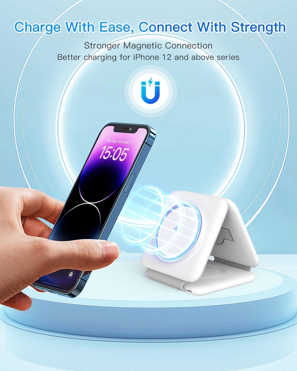 Charging Station for Apple Multiple Devices - 3 in... - Image 8