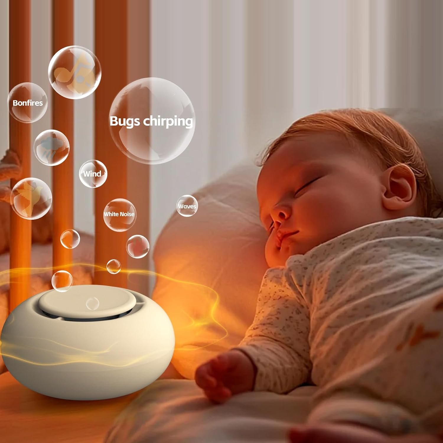 Portable Baby Sound Machine & Essentials for Babie... - Image 5