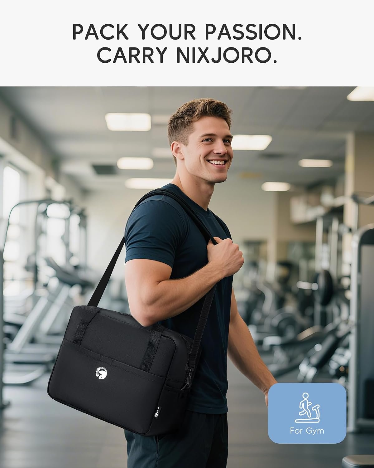 40x30x20 cm Travel Bag with Luggage Scale Duffle B... - Image 9