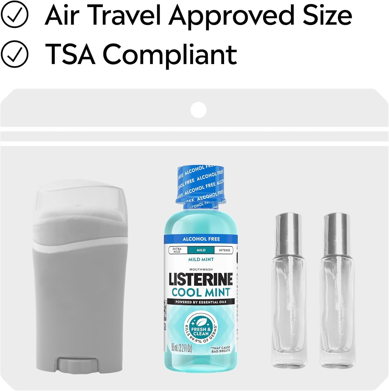 Listerine Cool Mint Alcohol Free Mouthwash, Mild M... - Image 6