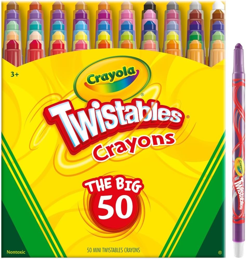 Crayola Mini Twistables Crayons for Kids (50ct), C... - Image 3
