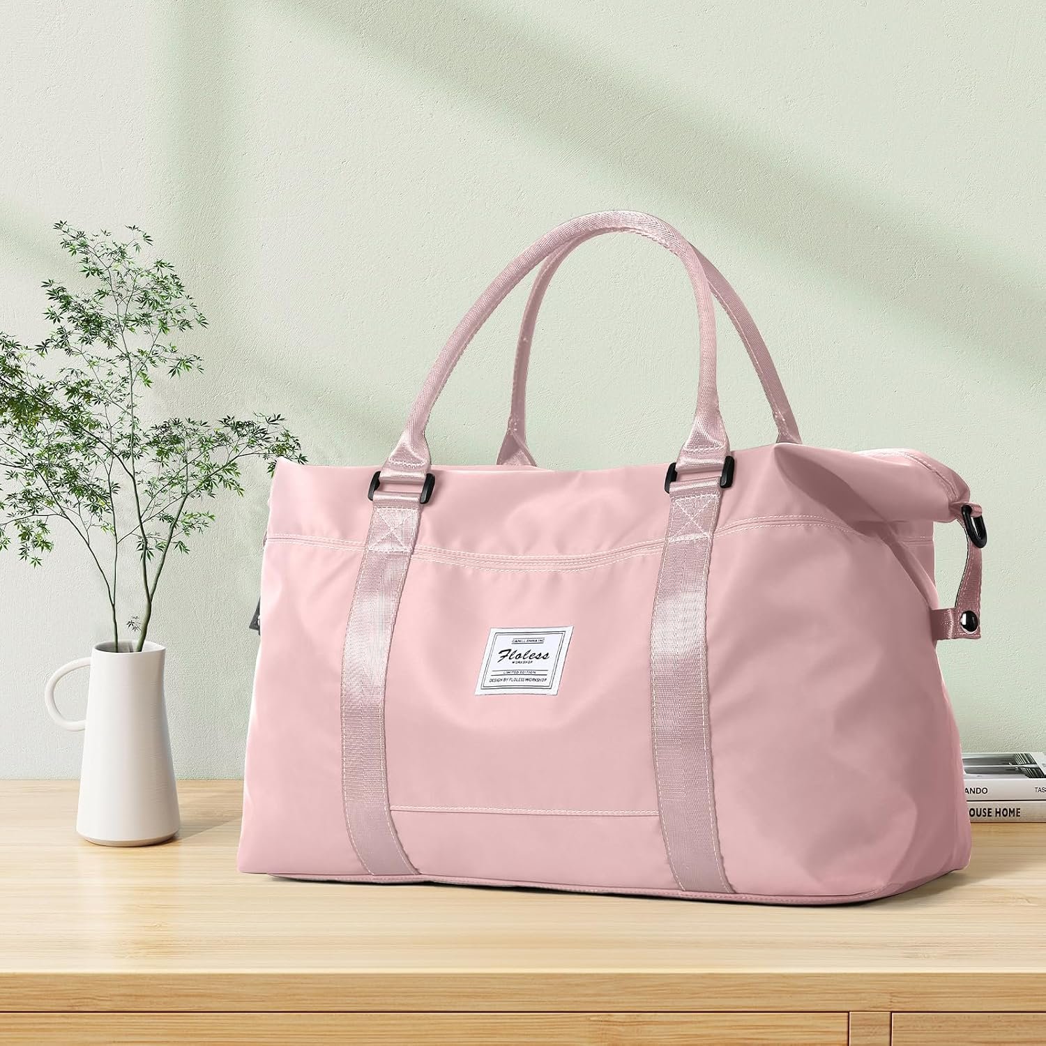 Travel Duffel Bag, Carry On Overnight Weekender Ba... - Image 10