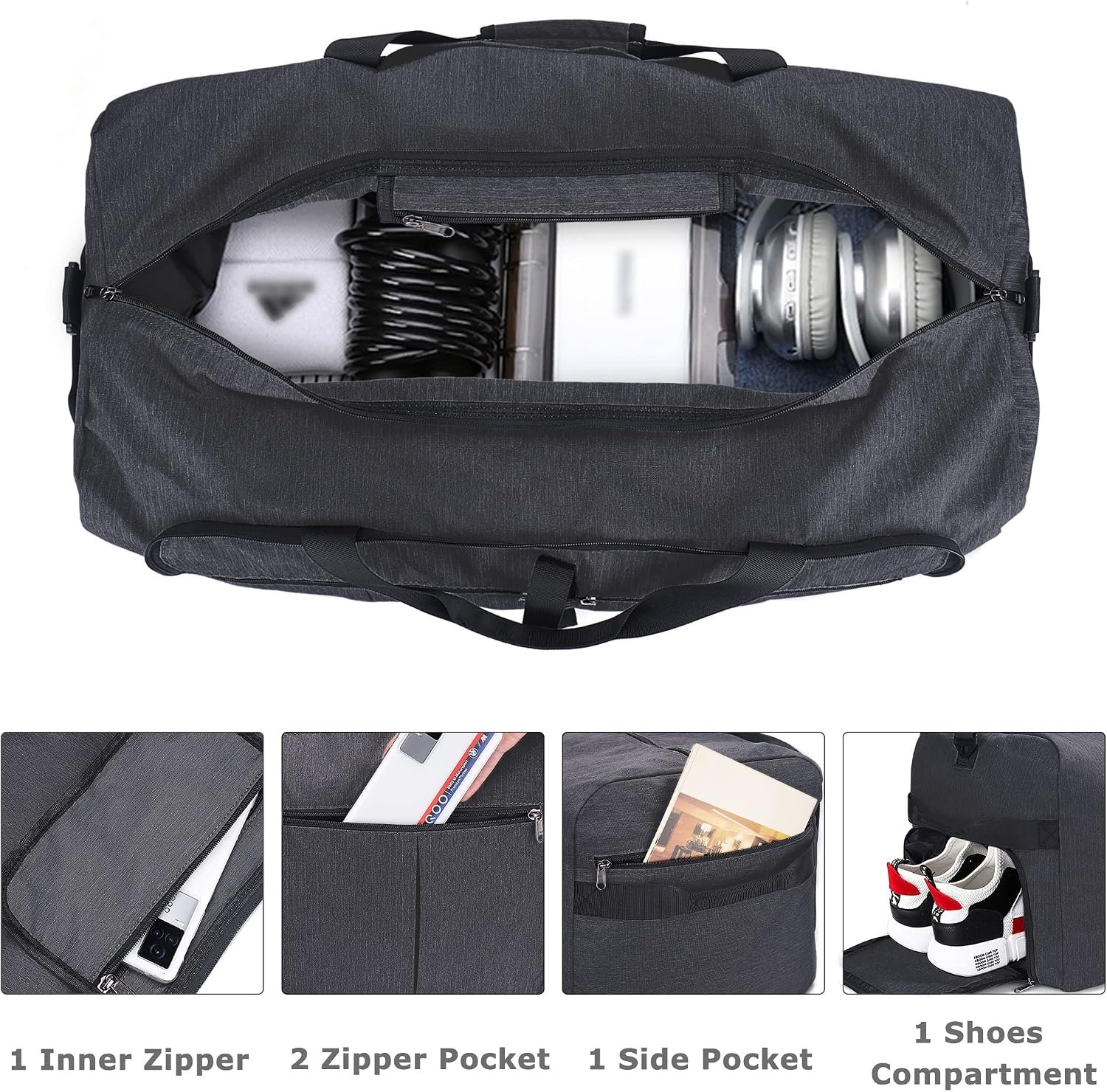 120L Foldable Collapsible Waterproof Travel Duffel... - Image 4