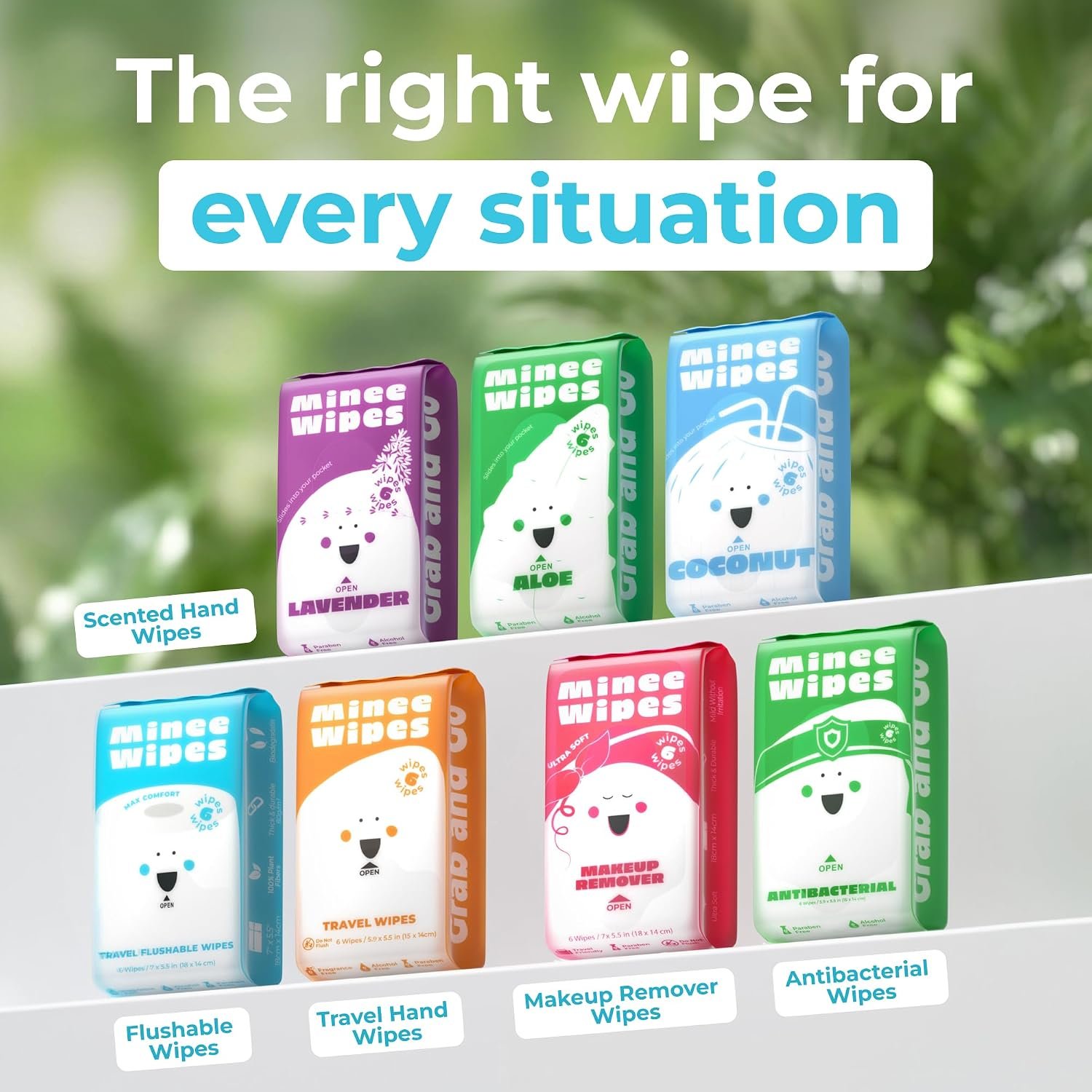 Impossibly Compact Travel Wipes - 99.5% Water - Sa... - Image 9