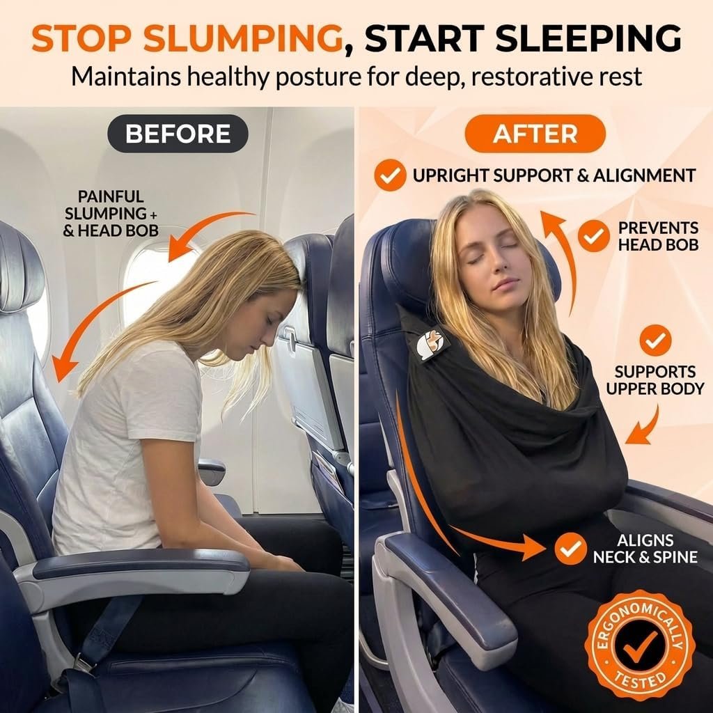 The Slyng-Premium Travel Blanket System – Airplane... - Image 4