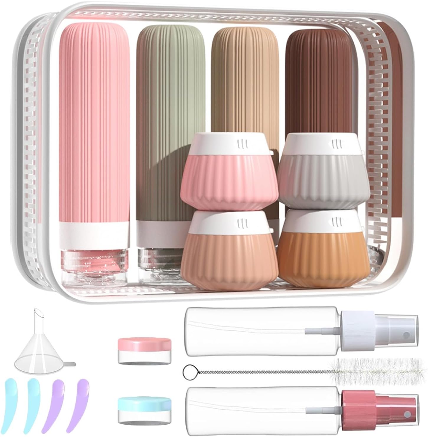 18Pack Travel Bottles for Toiletries TSA Approved ... - Image 2