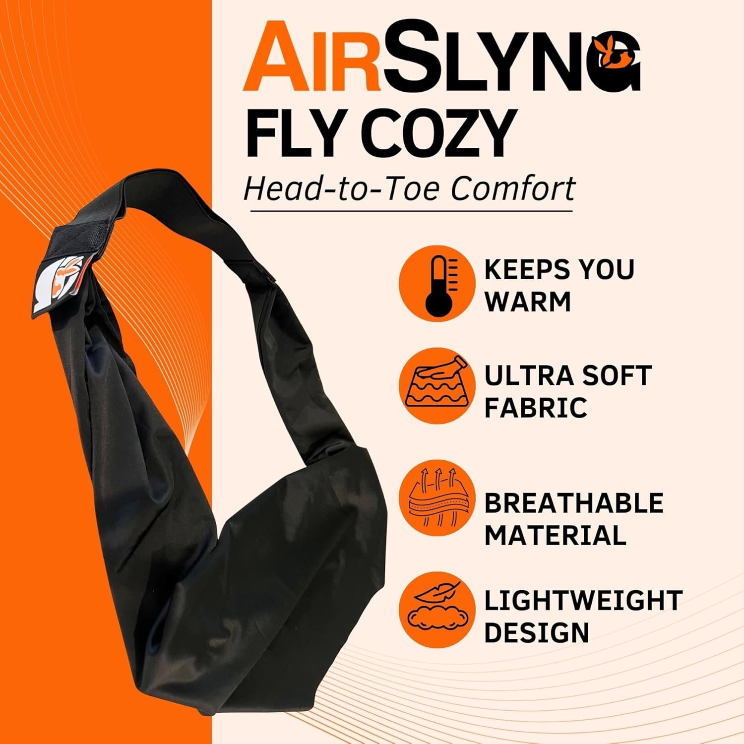 The Slyng-Premium Travel Blanket System – Airplane... - Image 7