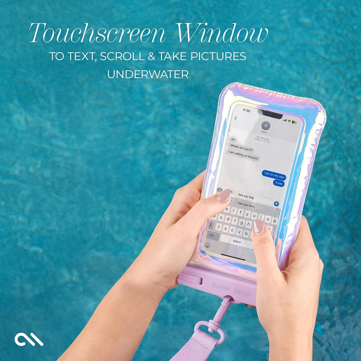 Case-Mate 2 Pack Soap Bubble IP68 Waterproof Phone... - Image 5