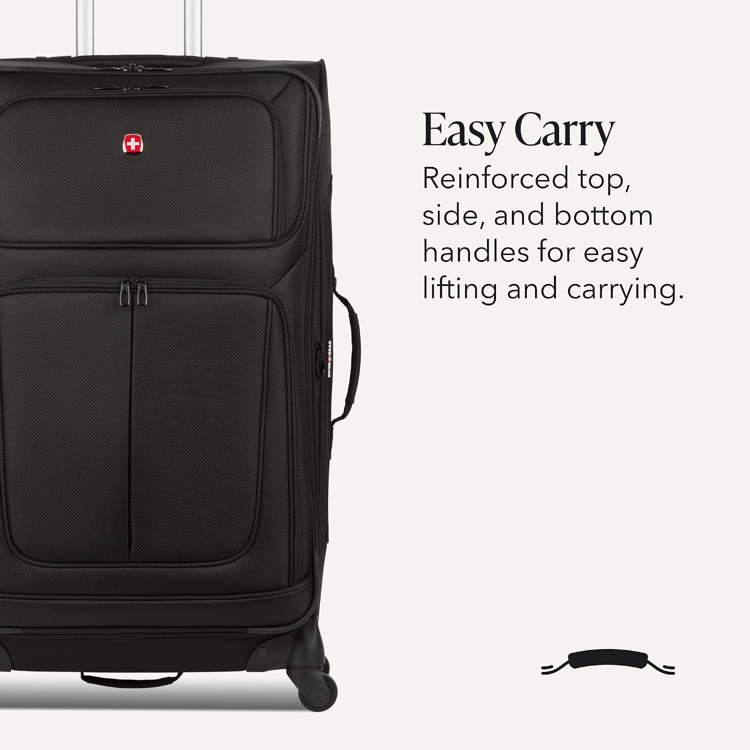 SwissGear Sion Softside Expandable Spinner Luggage... - Image 6