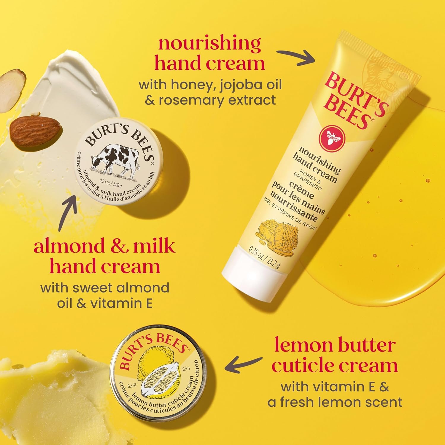 Burt's Bees Tips and Toes Kit Gift Set, 6 Travel S... - Image 7